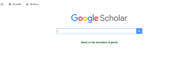 Google scholar research
